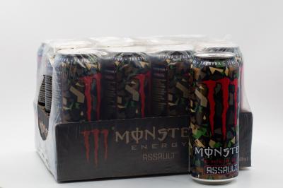 Напиток энергетический Monster Energy Assault 500 мл