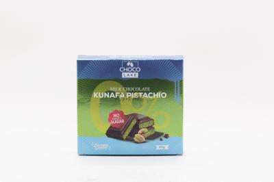 Молочный шоколад без сахара Choco Lake с нначинкой из пасты Кунафа с фисташковым кремом (Иордания) 80г